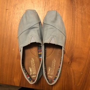 Toms - light blue size 8.5